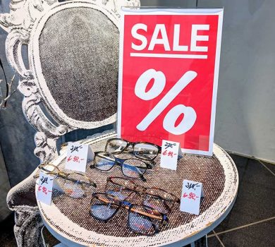 Brillen-Sale bei Optik Homann in Rheydt