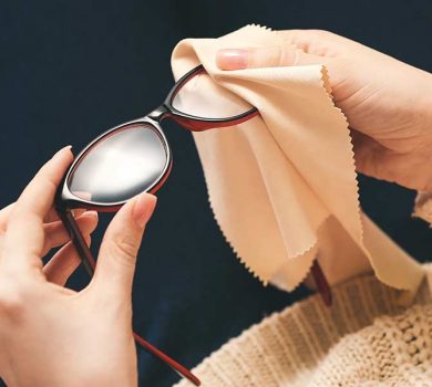 Brille richtig reinigen